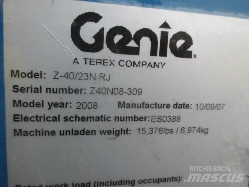 Genie Z 40/23 N RJ 관절형 전동이동 리프트