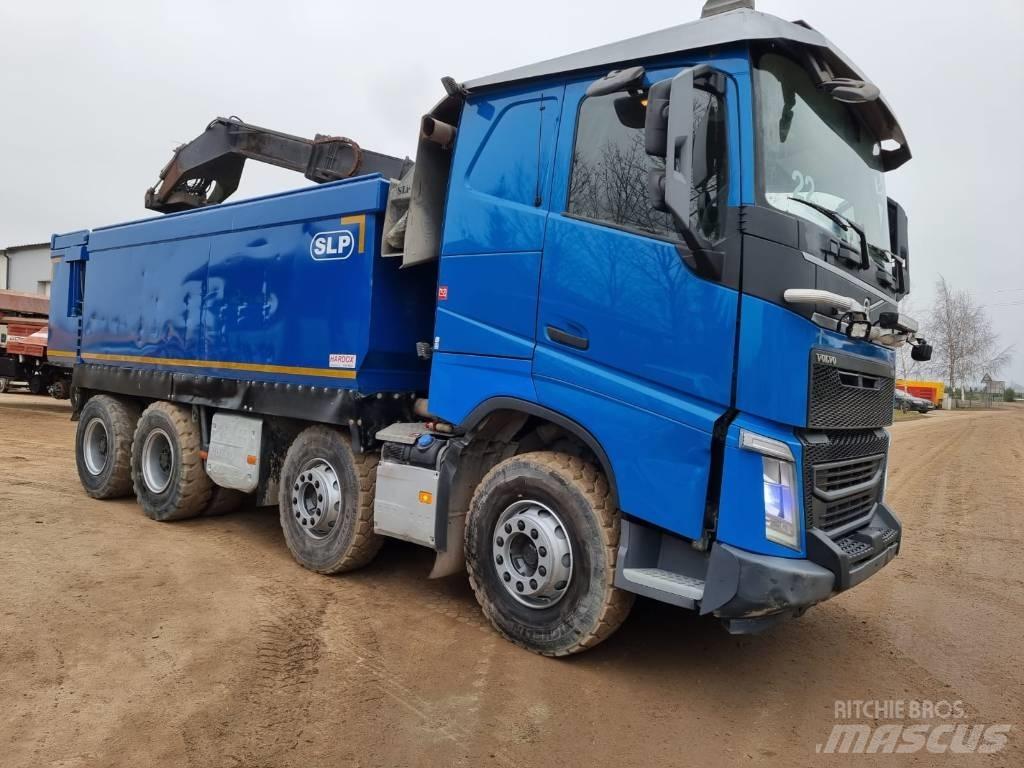 Volvo FH 540 스킵 로더 트럭