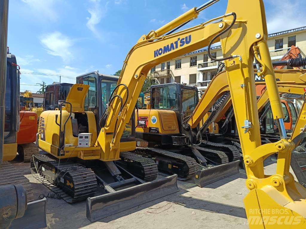 Komatsu PC 56 소형 굴삭기 7톤 미만