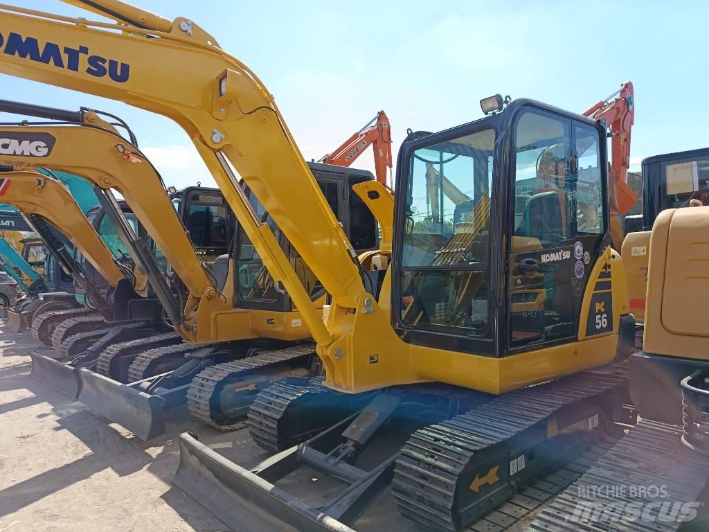 Komatsu PC 56 소형 굴삭기 7톤 미만