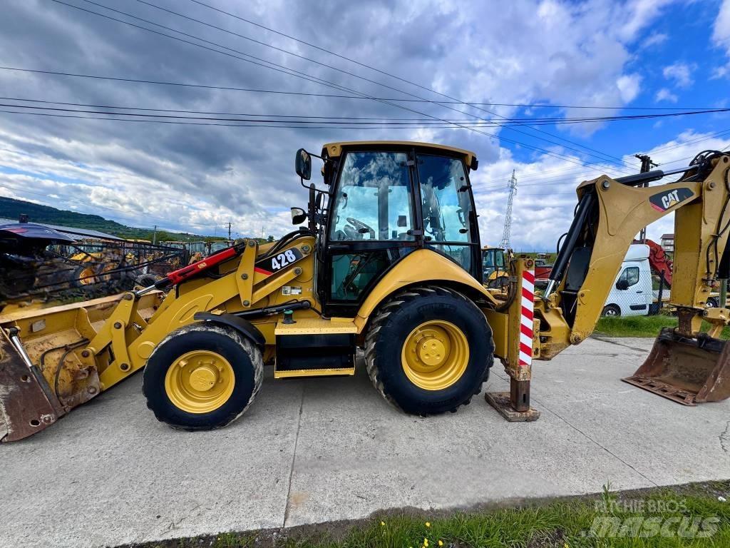 CAT 428 F 백호로더