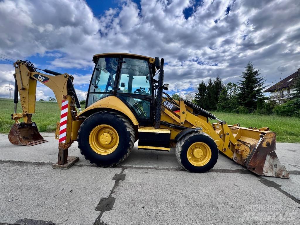 CAT 428 F 백호로더