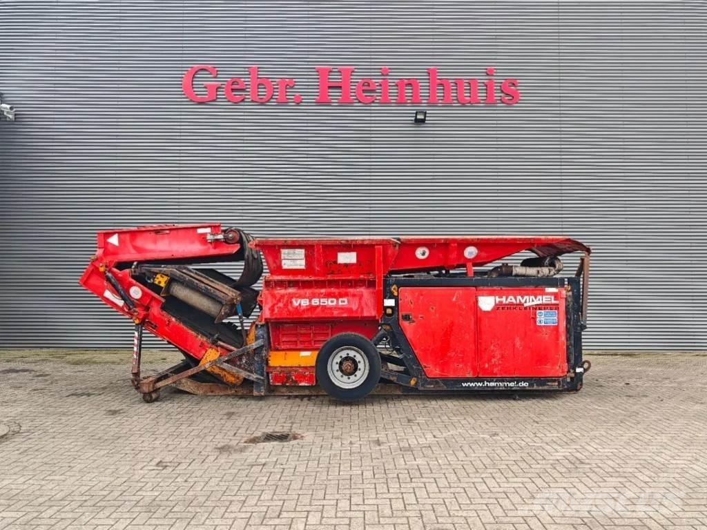 Hammel VB 650 D 폐기물 분쇄기