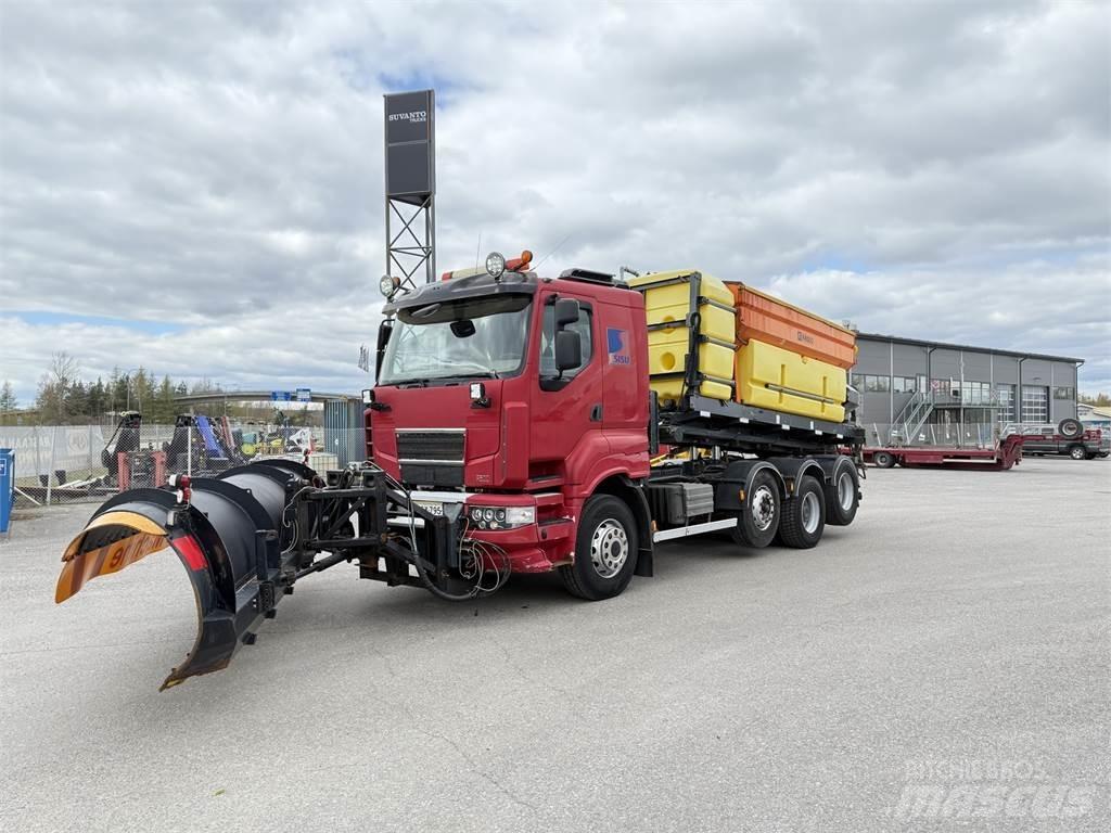 Sisu R500 8X2 케이블 리프트 탈착식 트럭