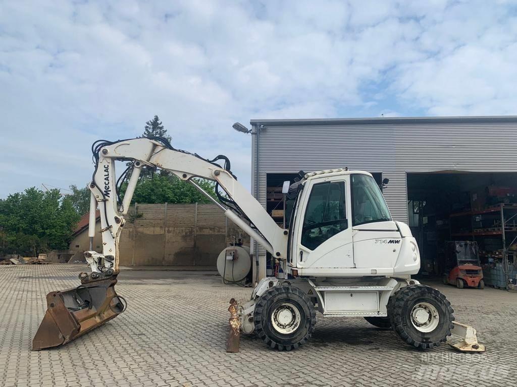 Mecalac 714 MW  휠 굴삭기