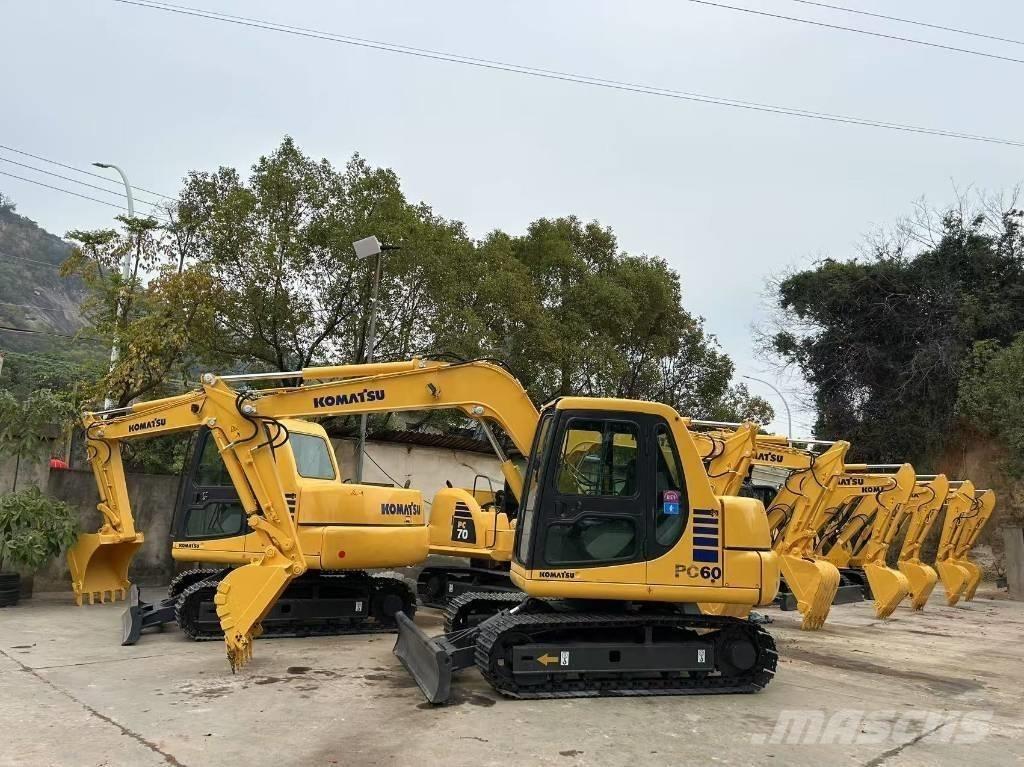 Komatsu PC 60-7 소형 굴삭기 7톤 미만