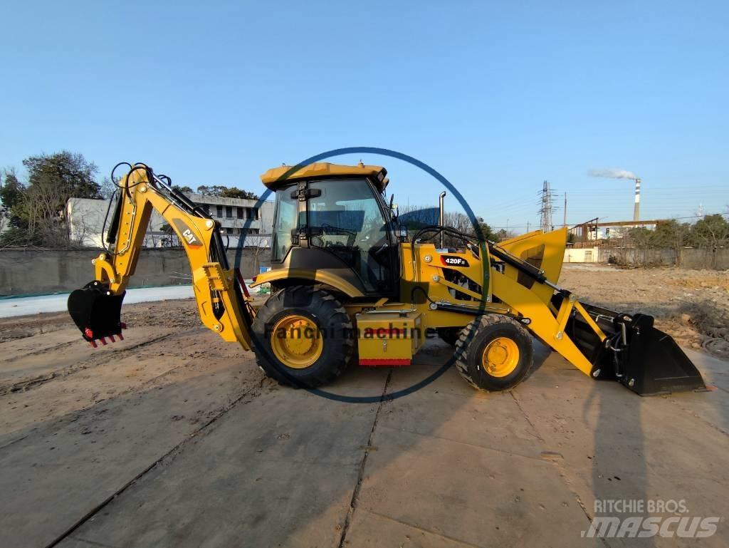 CAT 420 F 백호로더
