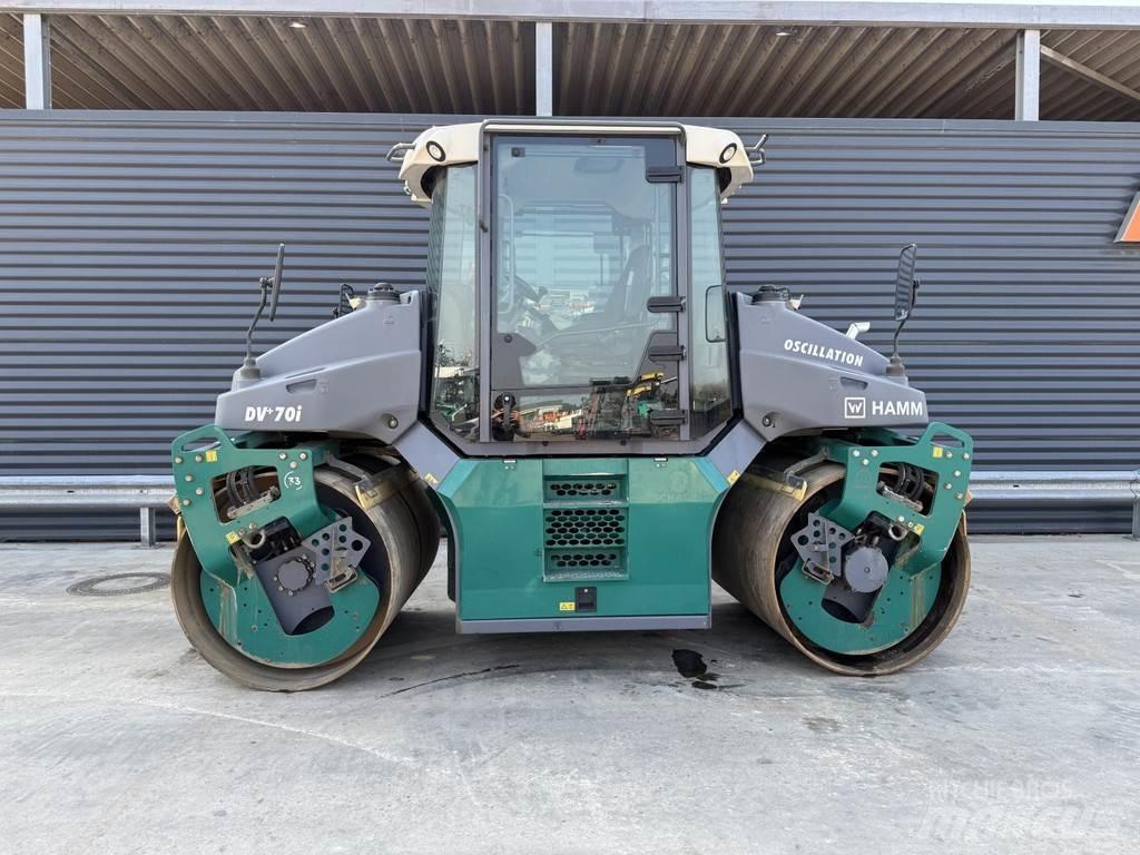 Hamm DV+ 70I VO-S 트윈 드럼 롤러