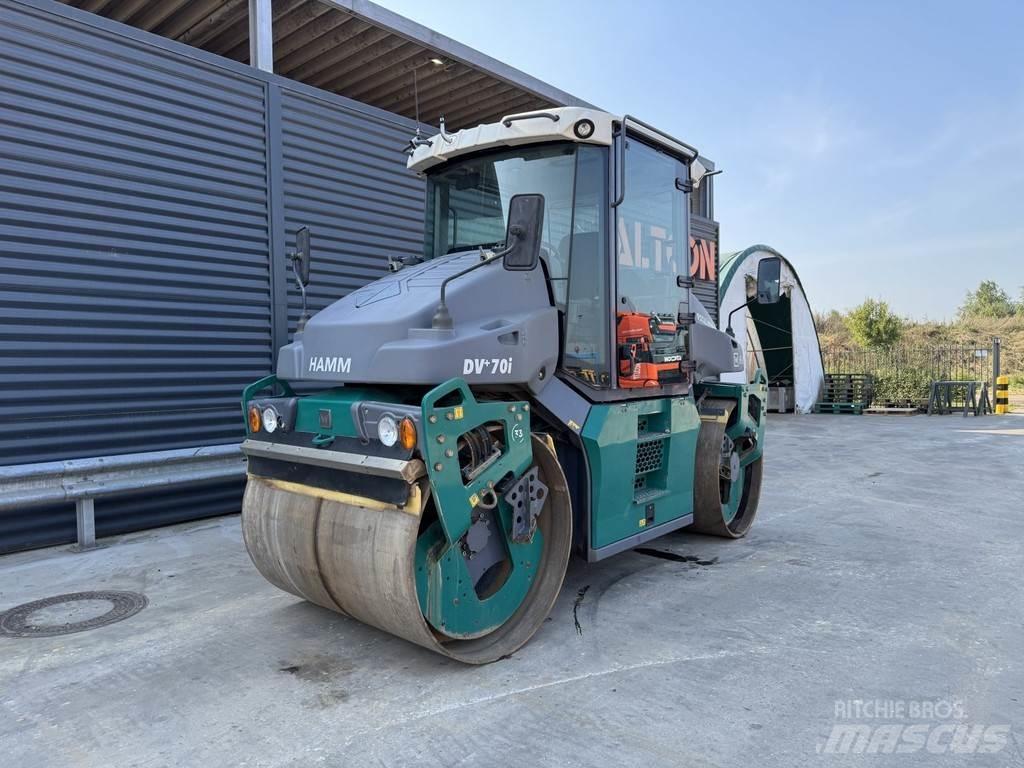 Hamm DV+ 70I VO-S 트윈 드럼 롤러