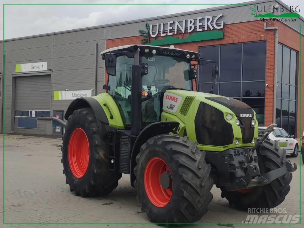CLAAS Axion 850 트랙터