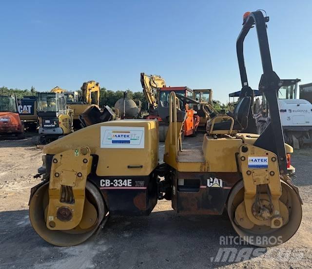 CAT CB 334 E XW 트윈 드럼 롤러