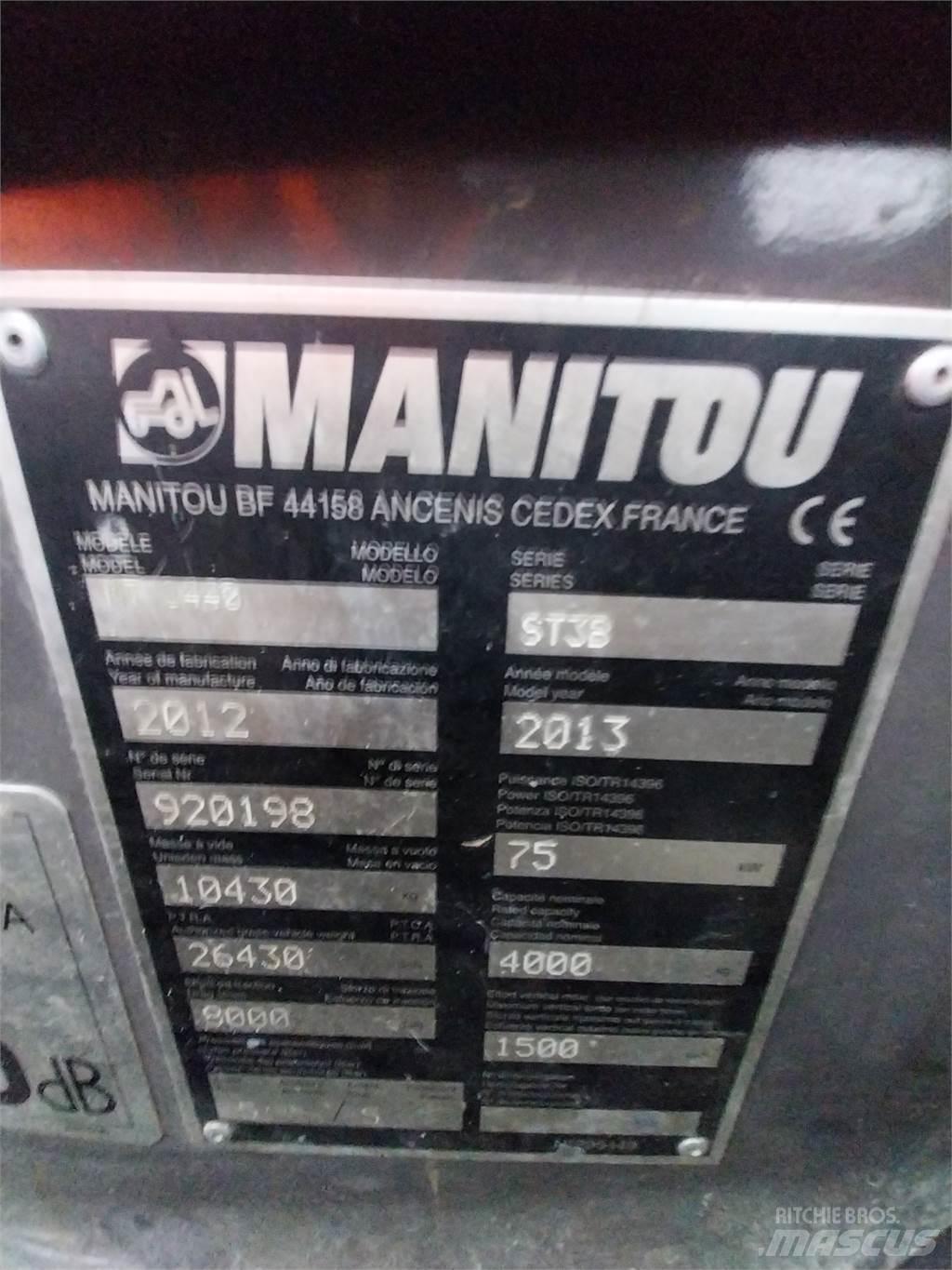 Manitou MT1440 텔러 핸들러