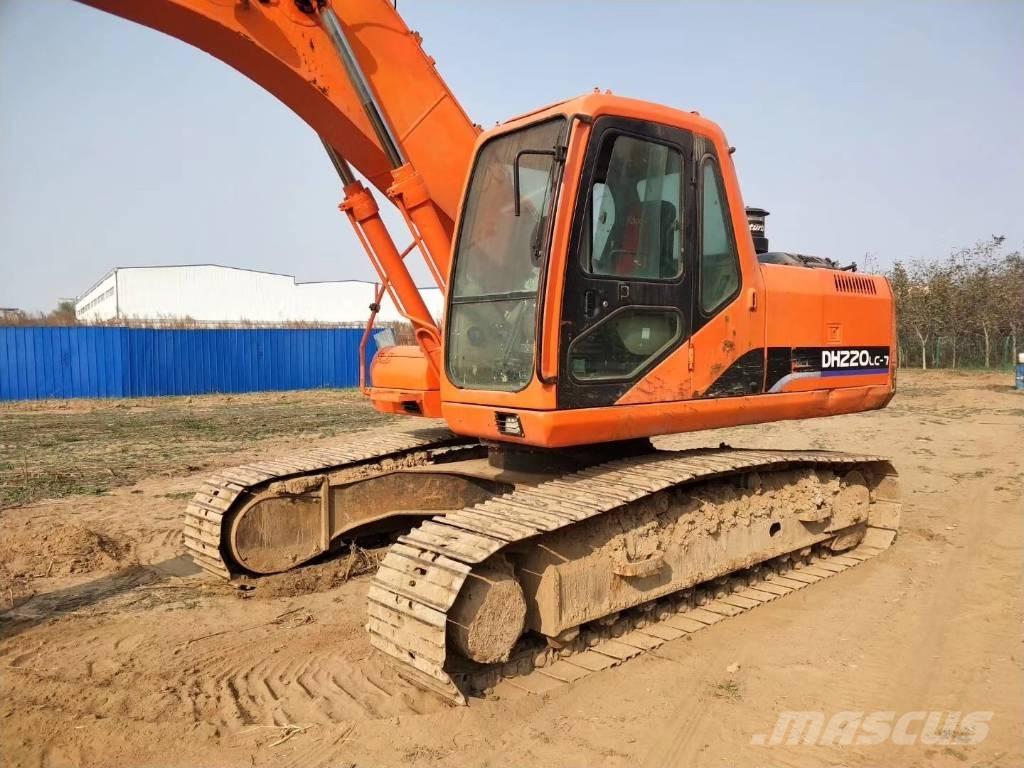 Doosan DH 220 LC-7 대형 굴삭기 29톤 이상