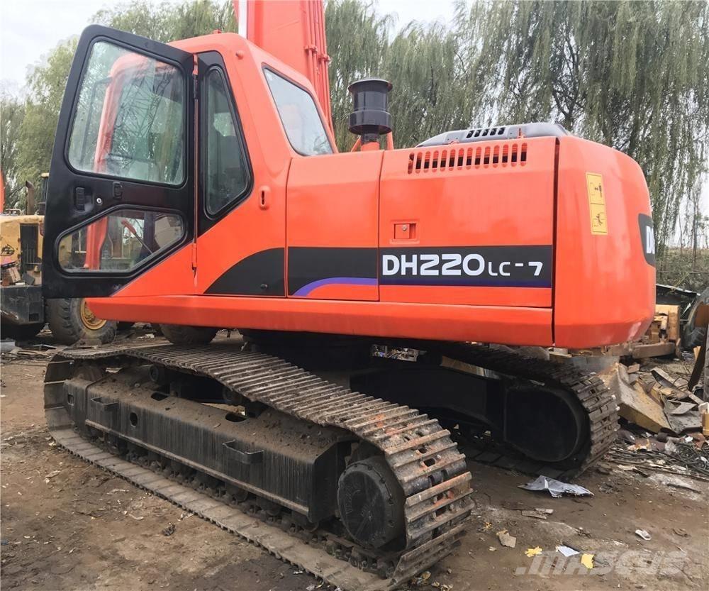 Doosan DH 220 LC-7 대형 굴삭기 29톤 이상