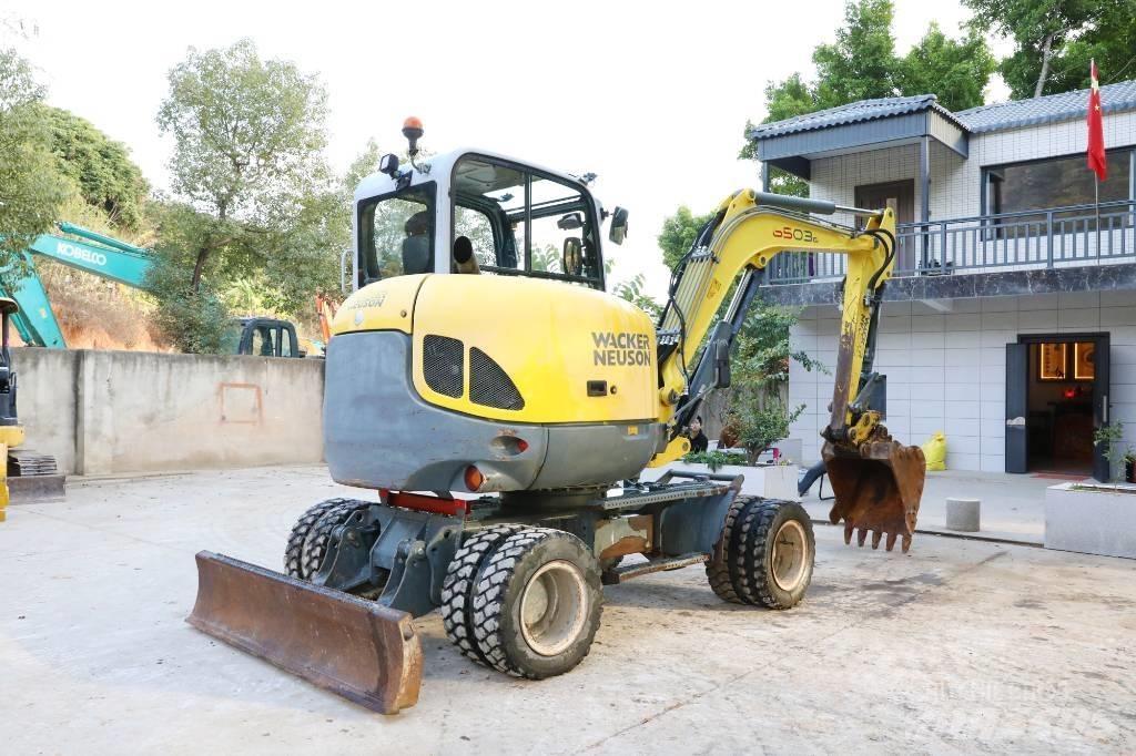 Wacker Neuson 6503  휠 굴삭기
