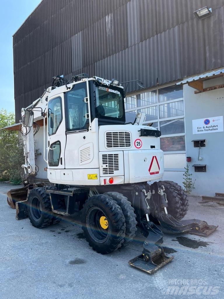 Komatsu PW 98 MR-8 중형굴삭기 7톤-28톤
