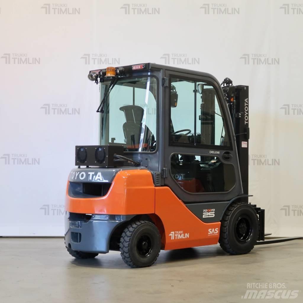 Toyota 52-8FDF25 디젤 지게차