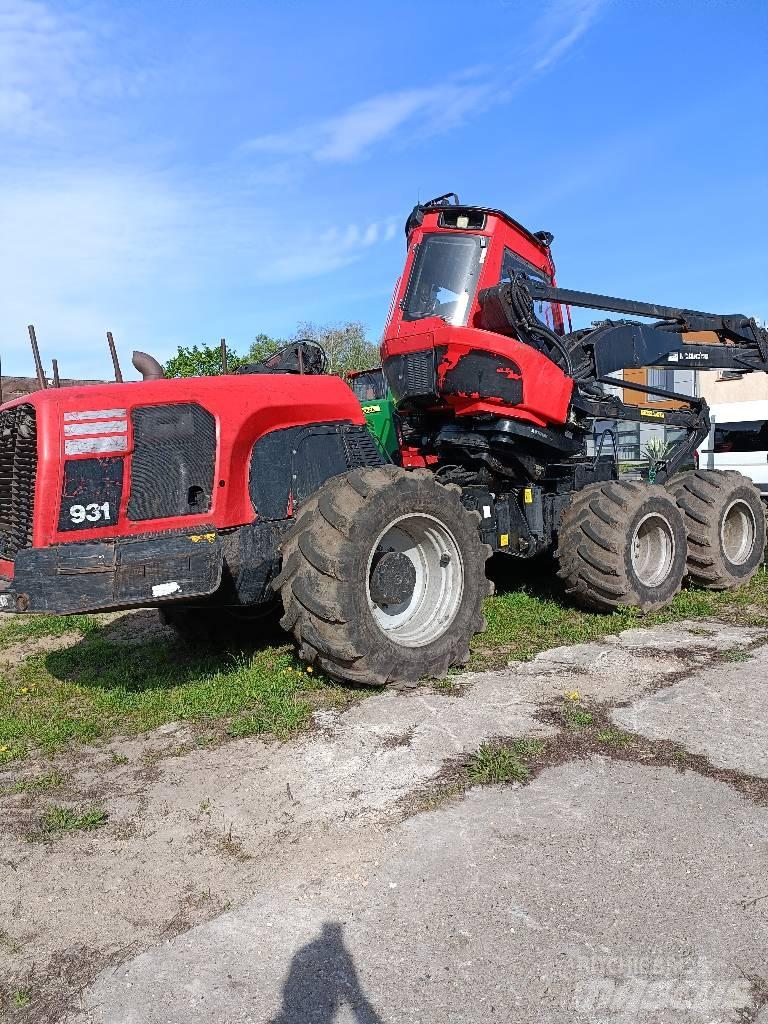 Komatsu 931 원목 하베스터