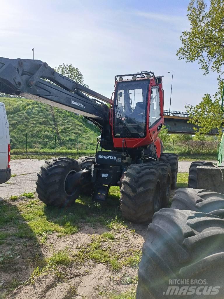 Komatsu 931 원목 하베스터