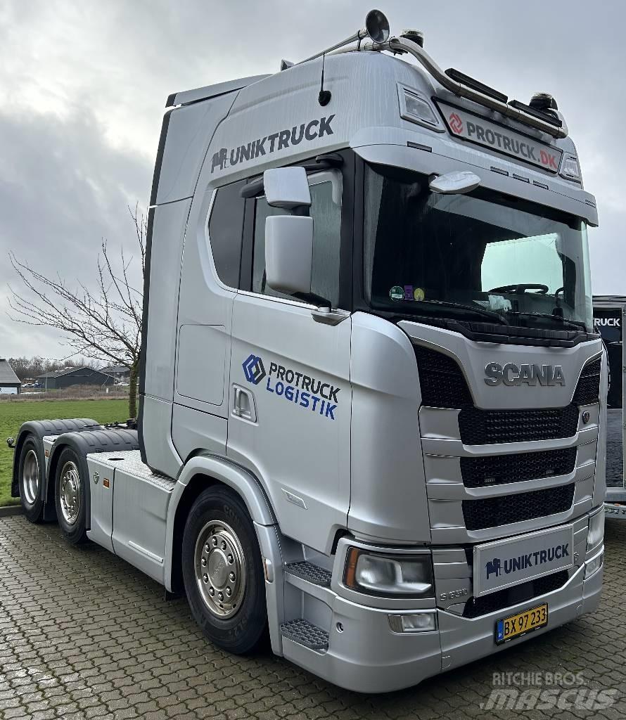 Scania S 650 트랙터 유닛