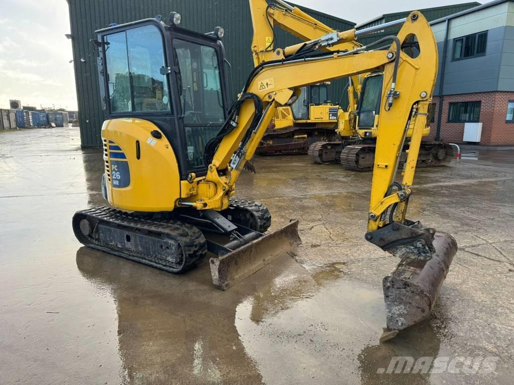 Komatsu PC 26 MR-3 소형 굴삭기 7톤 미만