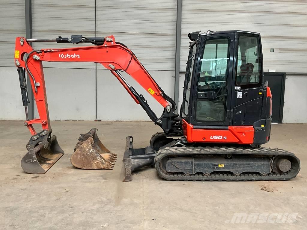 Kubota U 50-5 소형 굴삭기 7톤 미만