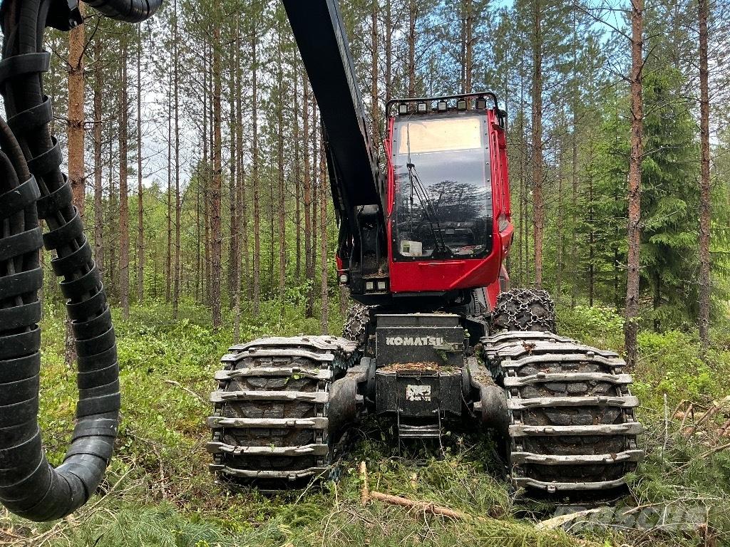 Komatsu 901.5 6W 원목 하베스터