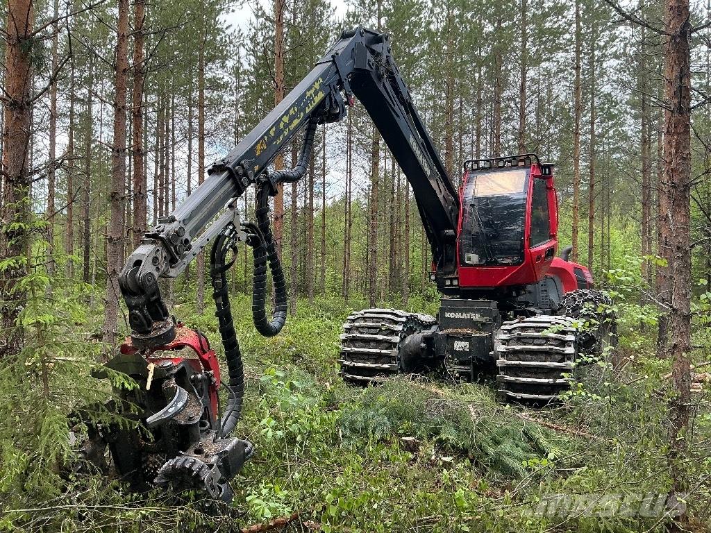 Komatsu 901.5 6W 원목 하베스터