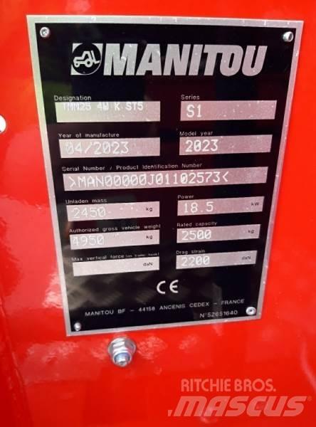 Manitou TMM25 4W 트럭 장착 포크리프트