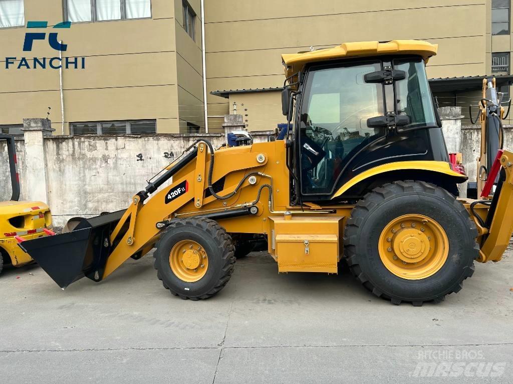 CAT 420 F 백호로더