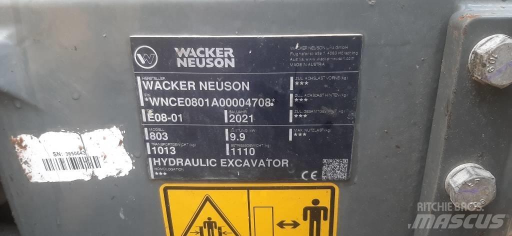 Wacker Neuson 803 대형 굴삭기 29톤 이상