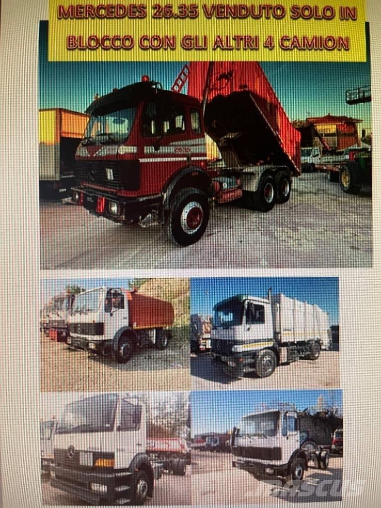 Mercedes-Benz 2635 덤프 트럭