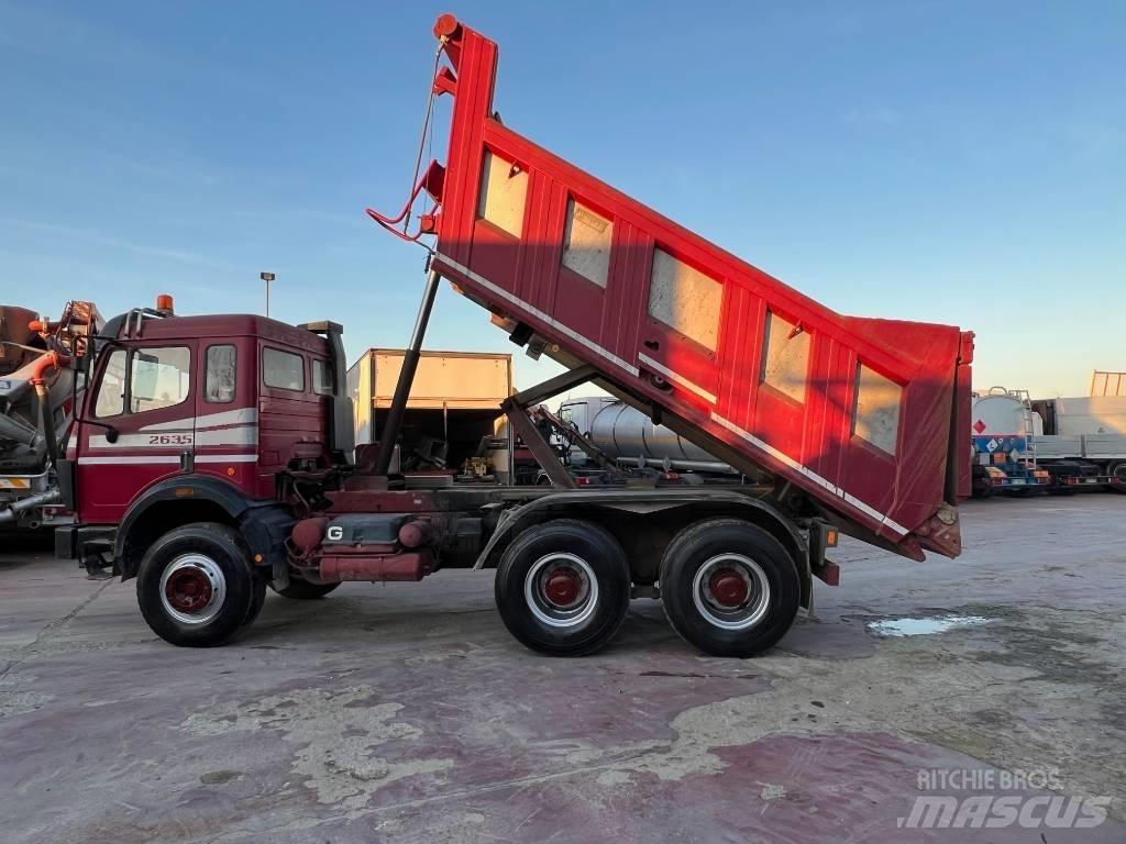 Mercedes-Benz 2635 덤프 트럭