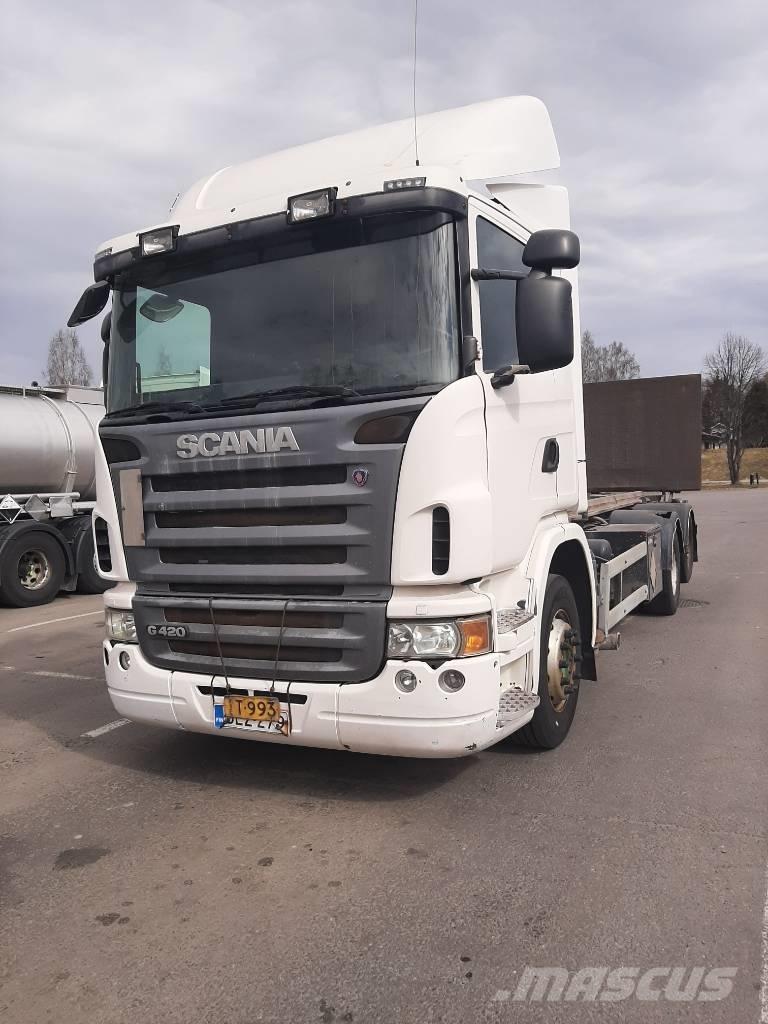 Scania G 420 컨테이너 트럭
