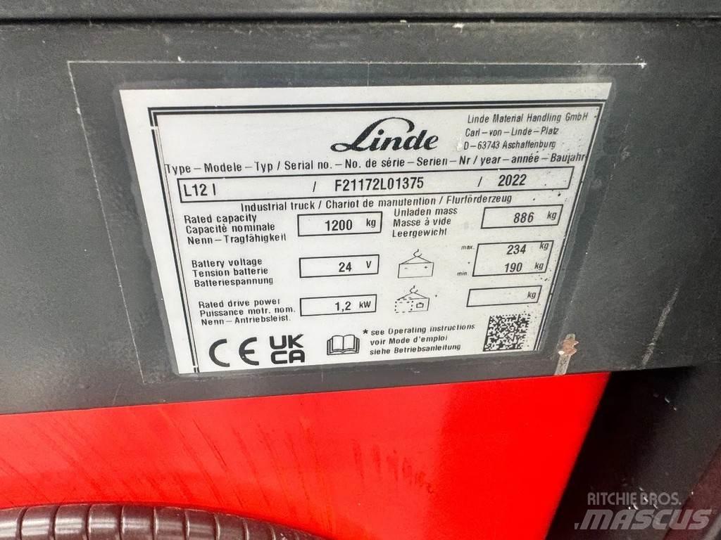 Linde L 12 l 포크리프트