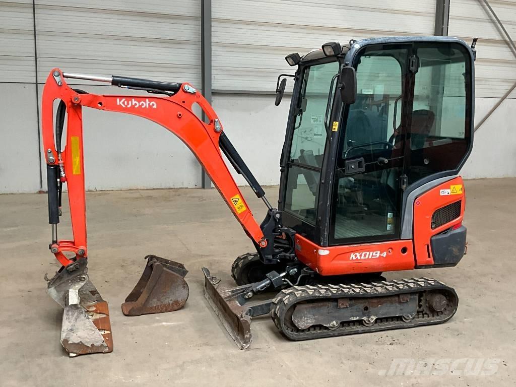 Kubota KX 019-4 소형 굴삭기 7톤 미만