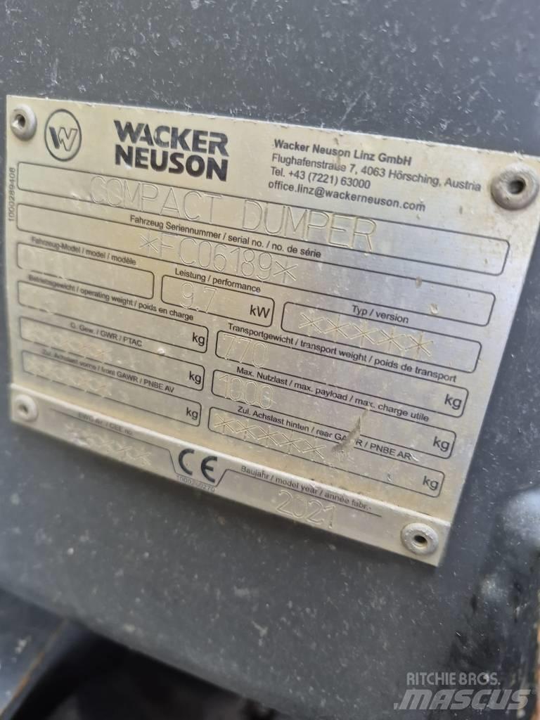 Wacker Neuson DT 10  궤도식 덤프