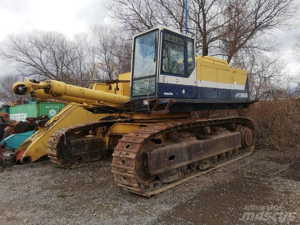 Komatsu PC 650 LC 대형 굴삭기 29톤 이상