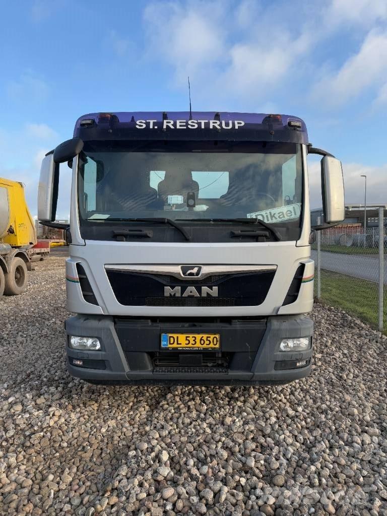 MAN TGM 15.290 훅 리프트 트럭