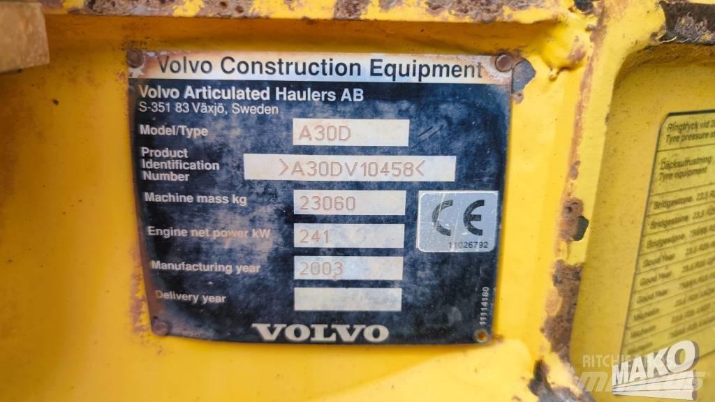 Volvo A 30 D 연결식 홀러