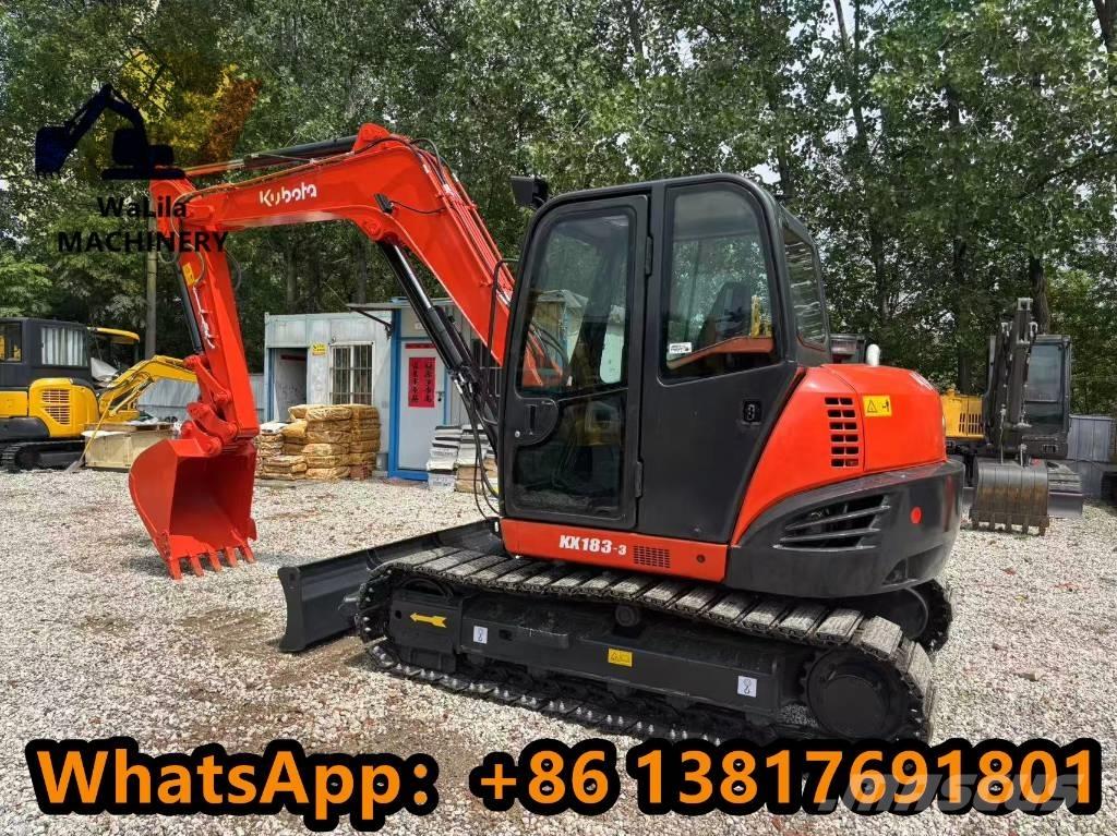Kubota KX183-5 소형 굴삭기 7톤 미만