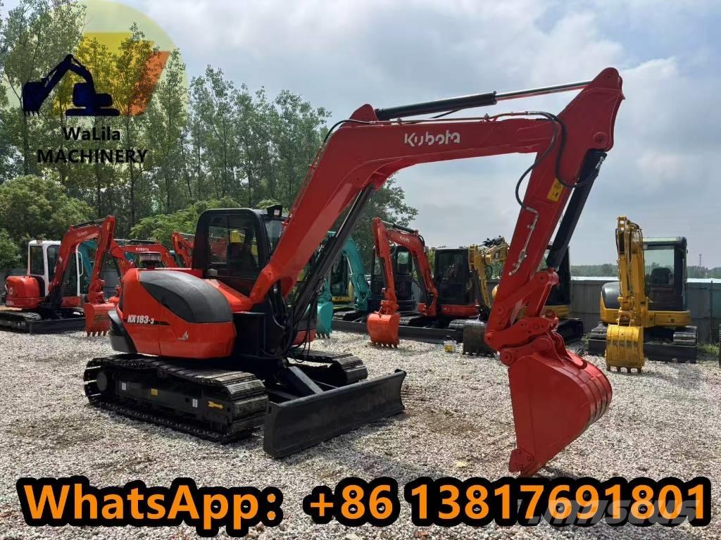Kubota KX183-5 소형 굴삭기 7톤 미만