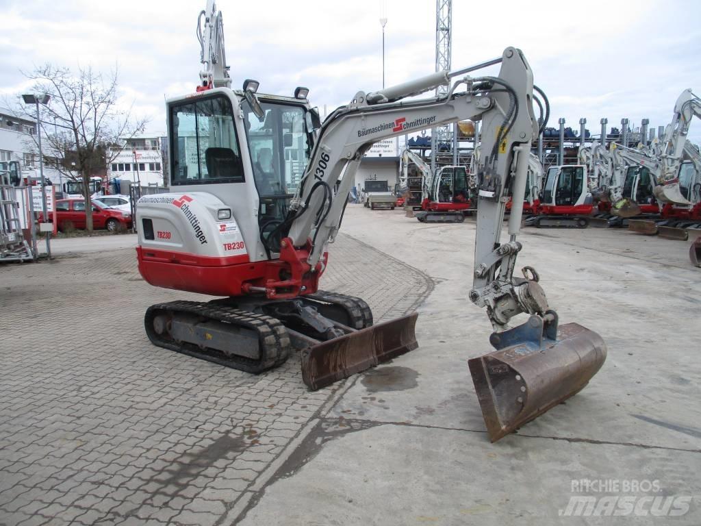 Takeuchi TB 230 소형 굴삭기 7톤 미만