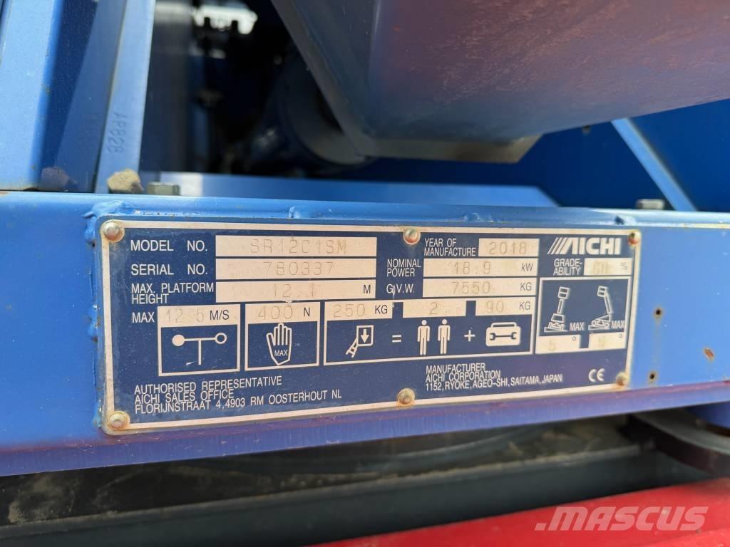 Aichi SR 12 CSM 견인식 전동이동 리프트