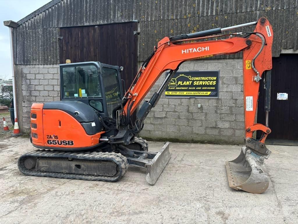Hitachi ZX 65 US B-5 소형 굴삭기 7톤 미만