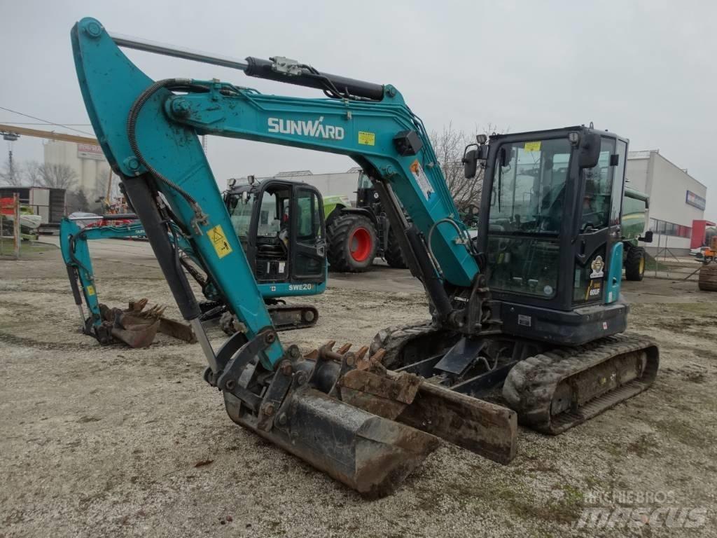Sunward SWE 60 UF 중형굴삭기 7톤-28톤