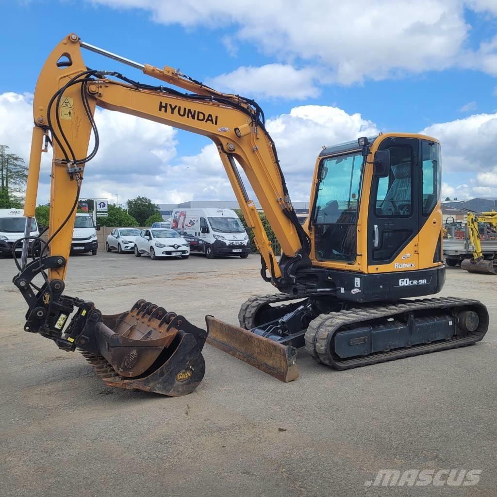 Hyundai R60CR9 소형 굴삭기 7톤 미만