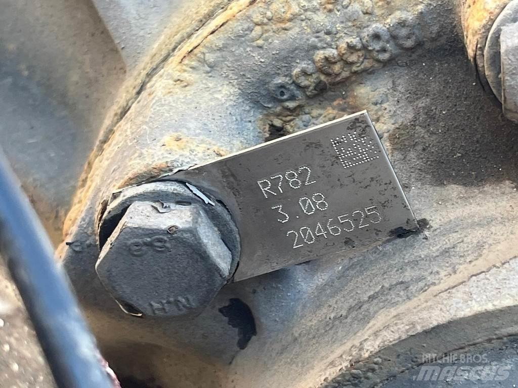 Scania R782 3.08 차축