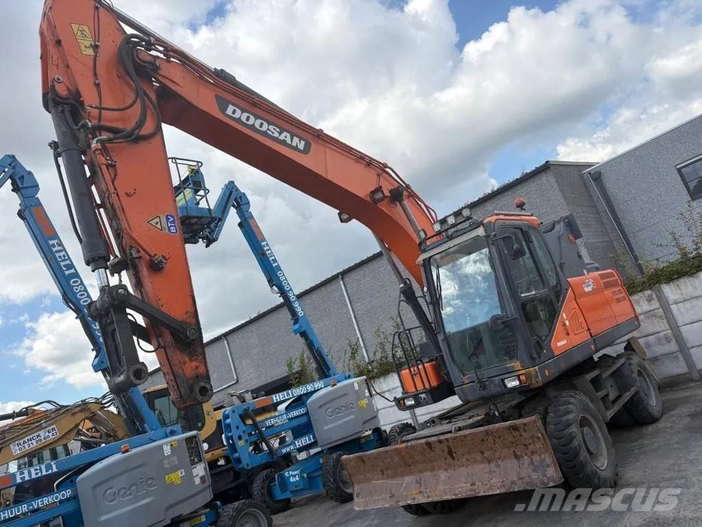 Doosan DX210 WE-5  휠 굴삭기