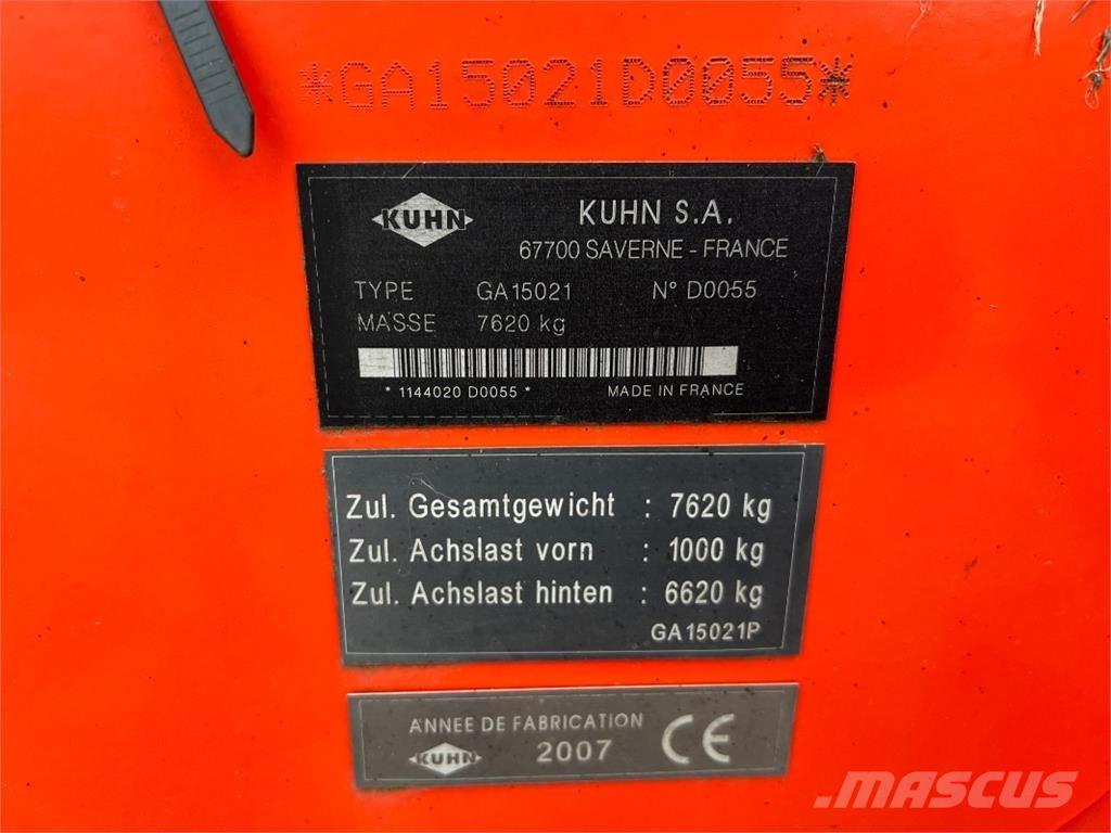 Kuhn GA 15021 수확기